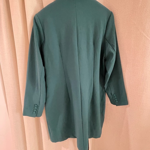 Express Teal Women's Blazer - Picture 10 of 12